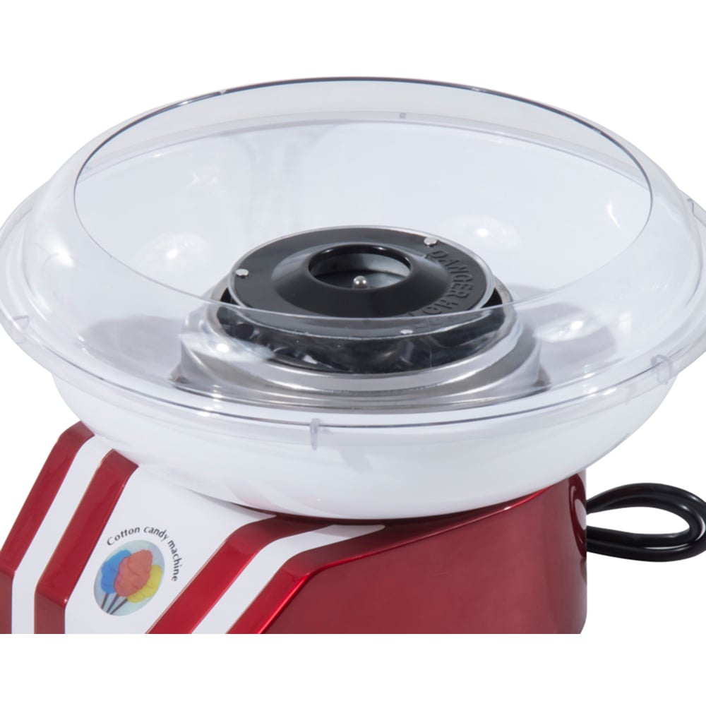 HOMCOM 800-020 550W Red Electric Cotton Candy Maker Image 4