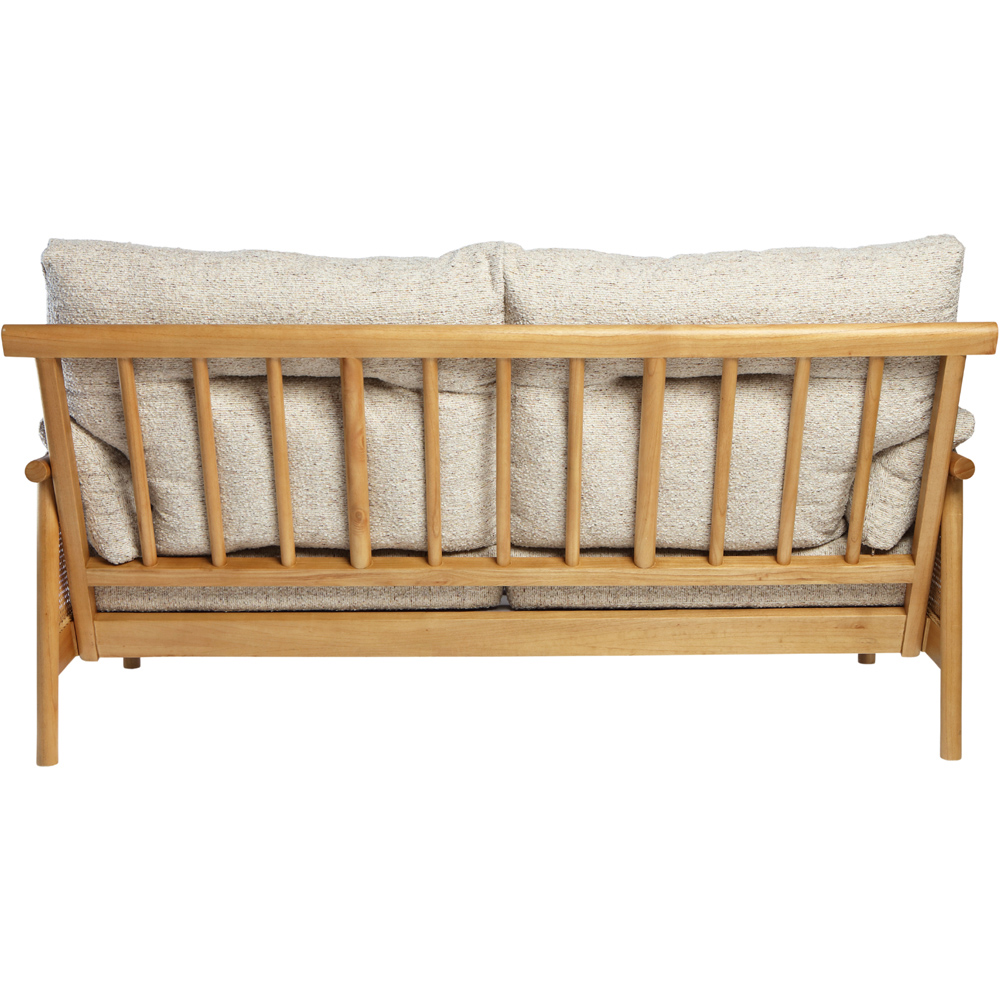 Desser Mindi 3 Seater Light Oak Natural Rattan Sutton Sofa Image 5