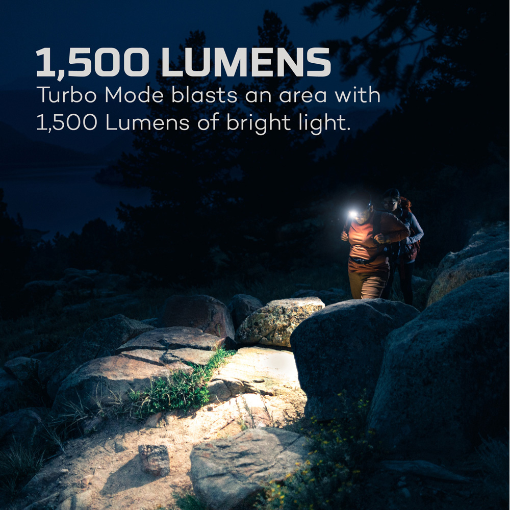 Nebo Transcend 1500 1500 Lumens Rechargeable Headlamp with Detachable Work Light Image 5