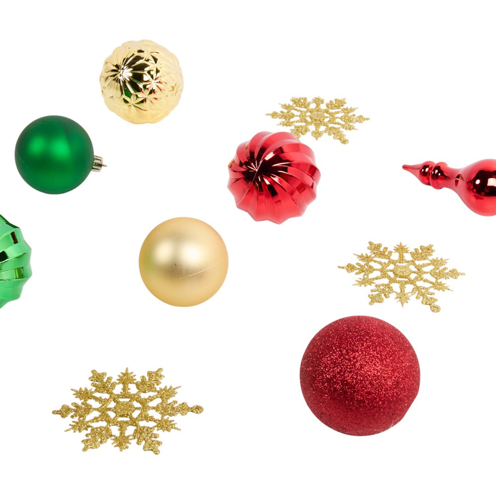 Pack of 80 Timeless Christmas Baubles Image 5