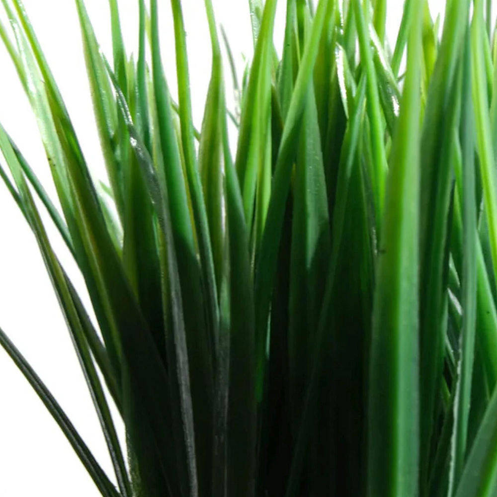 Leaf Green Grass Artificial Plant Pot 22cm 6 Pack Image 6