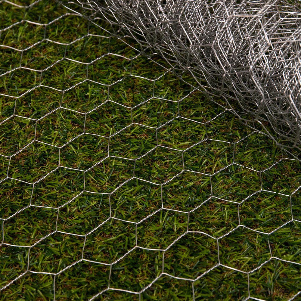 Samuel Alexander 5m Galvanised Chicken Wire Netting Image 3