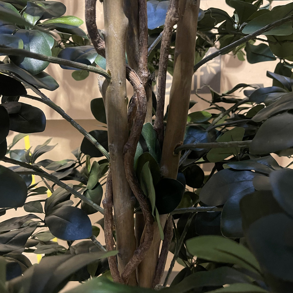 Leaf Black Olive Fire Retardant Artificial Tree 5.9ft Image 7