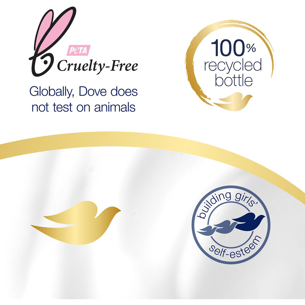 Dove Caring Bath Indulging Cream Bath Soak 450ml 3 Pack Image 4