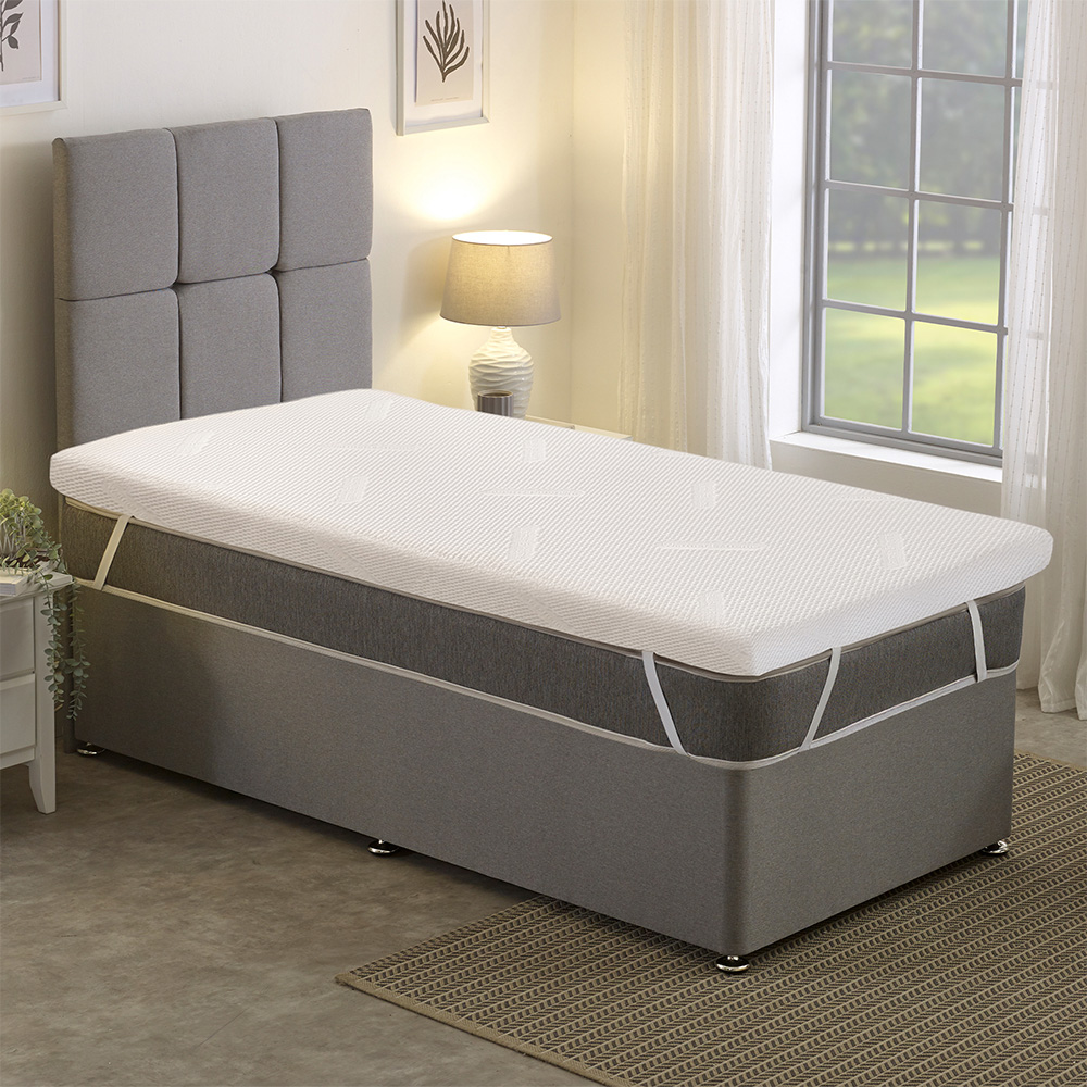 Starlight Beds Double Memory Foam Warmer Mattress Topper 2 inch Image 4
