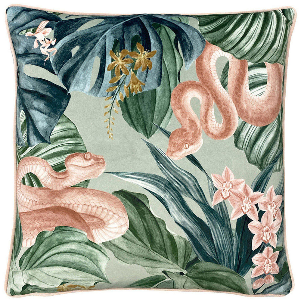 furn. Medinilla Sage Blush Tropical Cushion Image 1