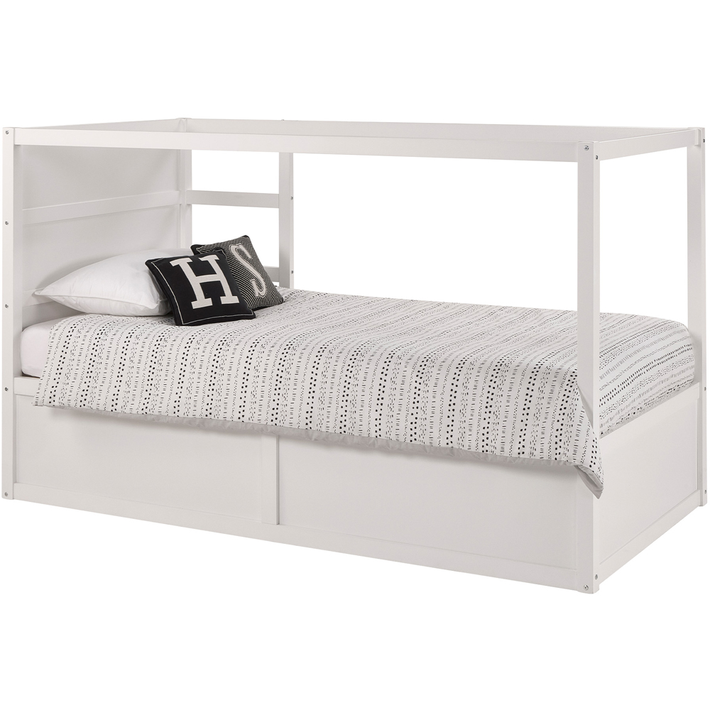 Aspire Hideout Single Wooden Reversible Mid Sleeper Kids Bed Frame with Memory Foam Mattress Image 5