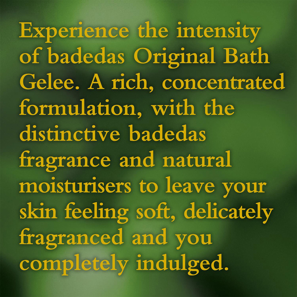 Badedas Rich Bubble Original Indulgent Bath Gelee with chestnut extract 750ml Image 4