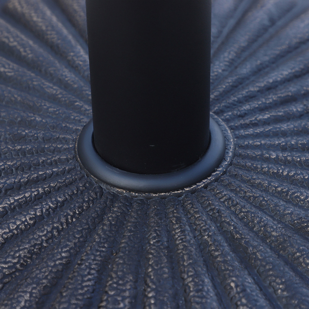 Outsunny Bronze Round Resin Parasol Base 14kg Image 3