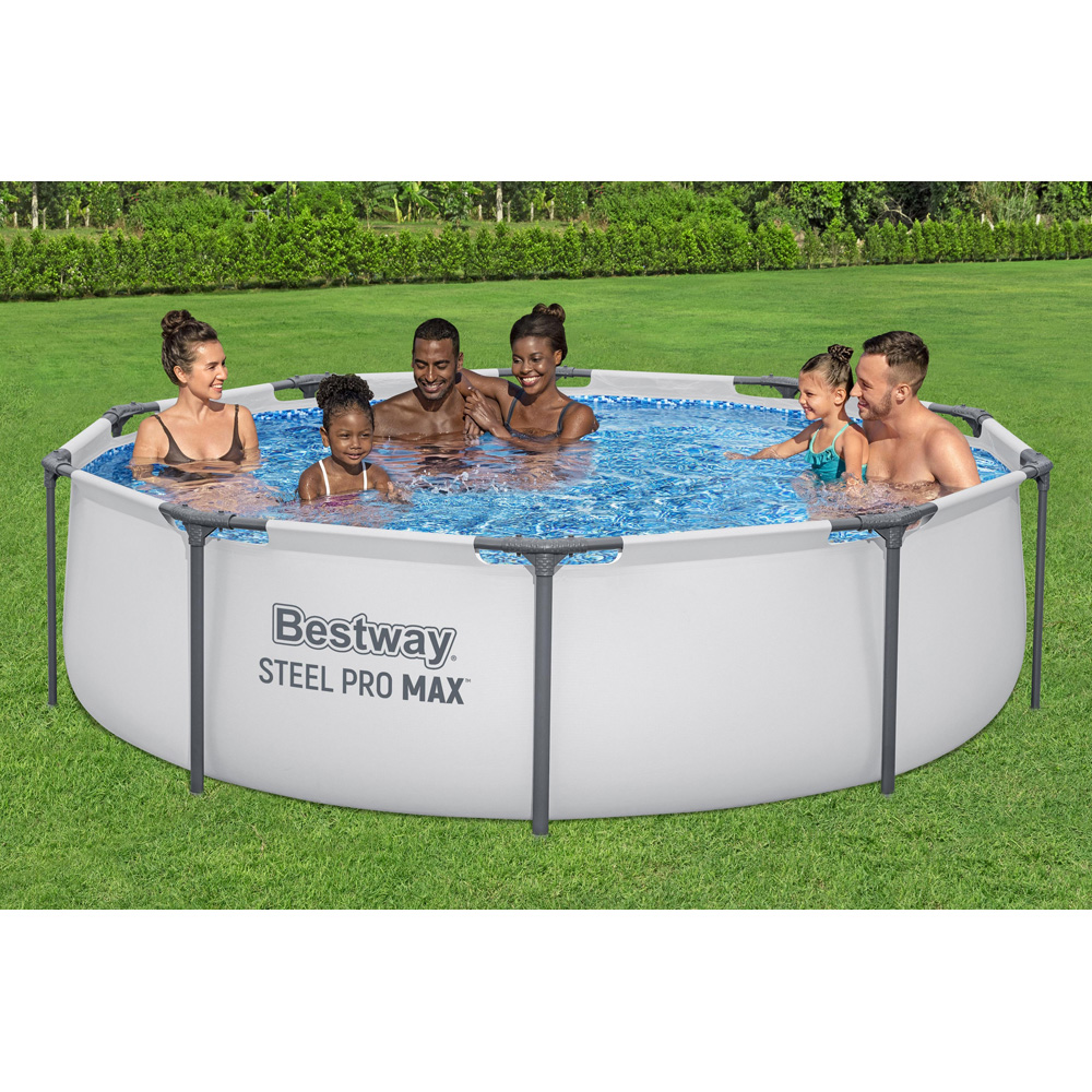 Bestway Steel Pro Max Frame Paddling Pool 10ft x 30 inch Image 2