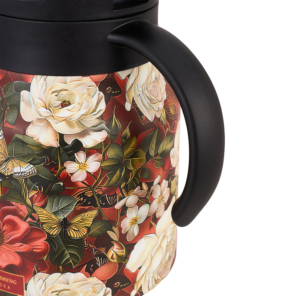 Living and Home Stainless Steel Vintage Teapot and Built-In Infuser 1000ml Image 7