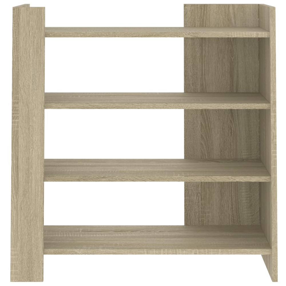vidaXL 4 Shelf Sonoma Oak Sideboard Image 4