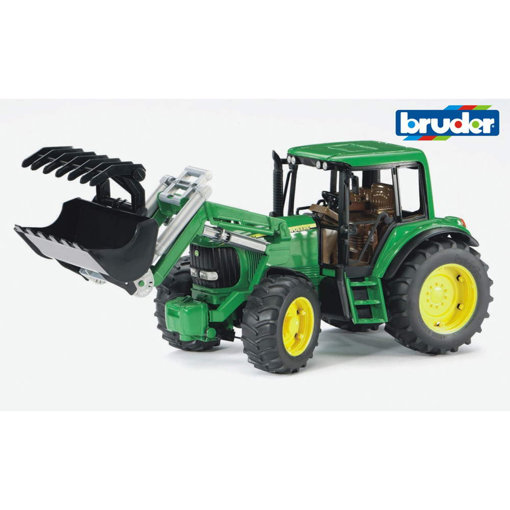 Bruder Kids John Deere 6920 Tractor Playset Model with Frontloader Image 8