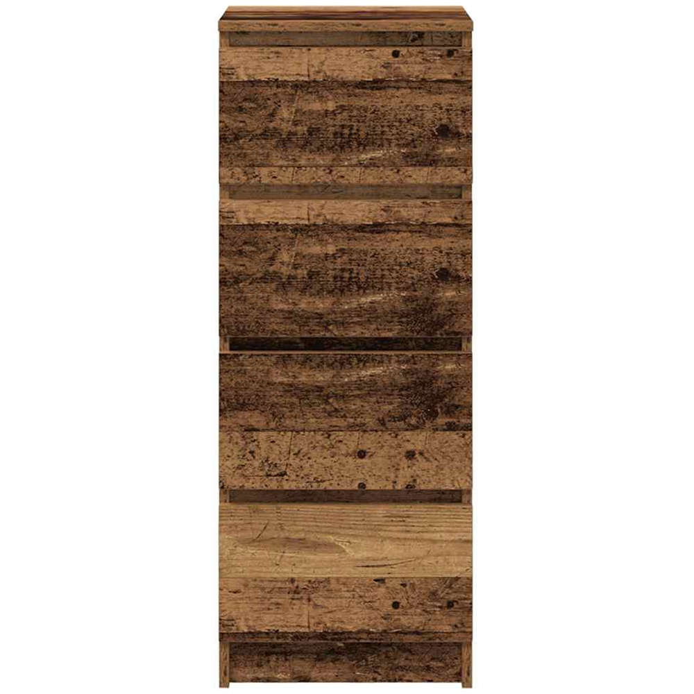 vidaXL 4 Drawer Old Wood Sideboard Image 5