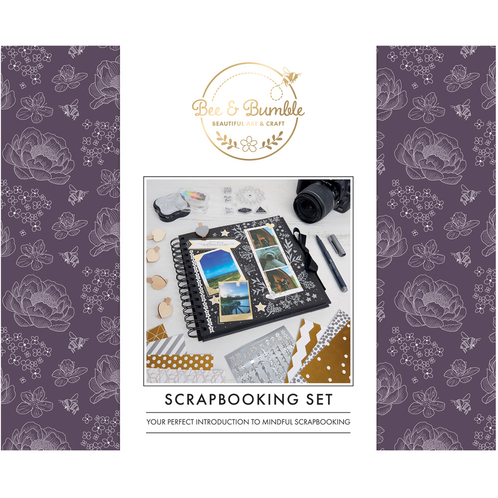 Bee & Bumble Black Scrapbooking Craft Kit Image 1