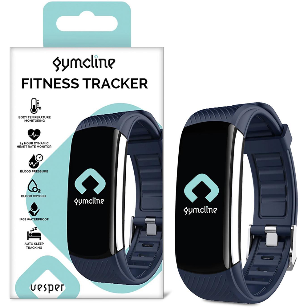 Gymcline Vesper Navy Fitness Tracker with Body Temperature Monitor Image 7