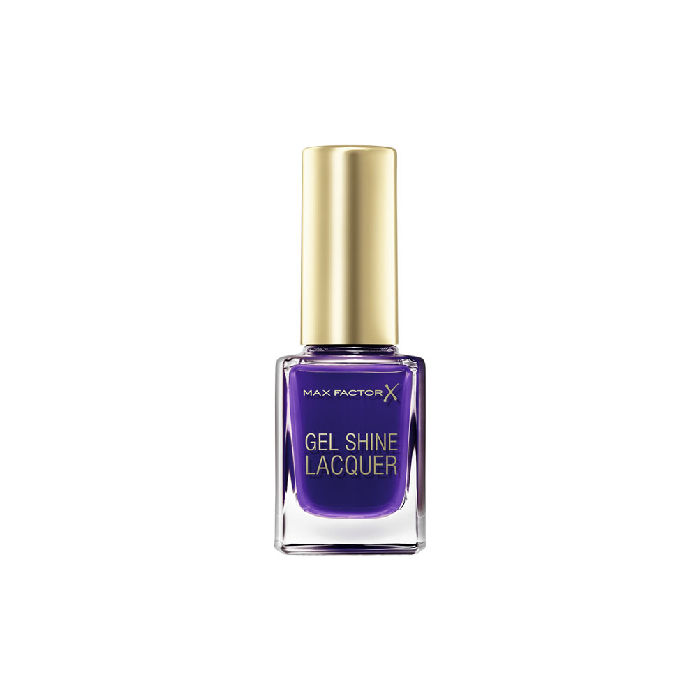 Max Factor Glossfinity Gel Shine Nail Polish  Lacquer Violet 35 Image