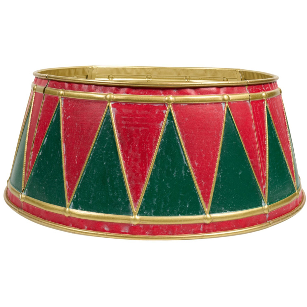 Vintage Drum Tree Skirt Image 1
