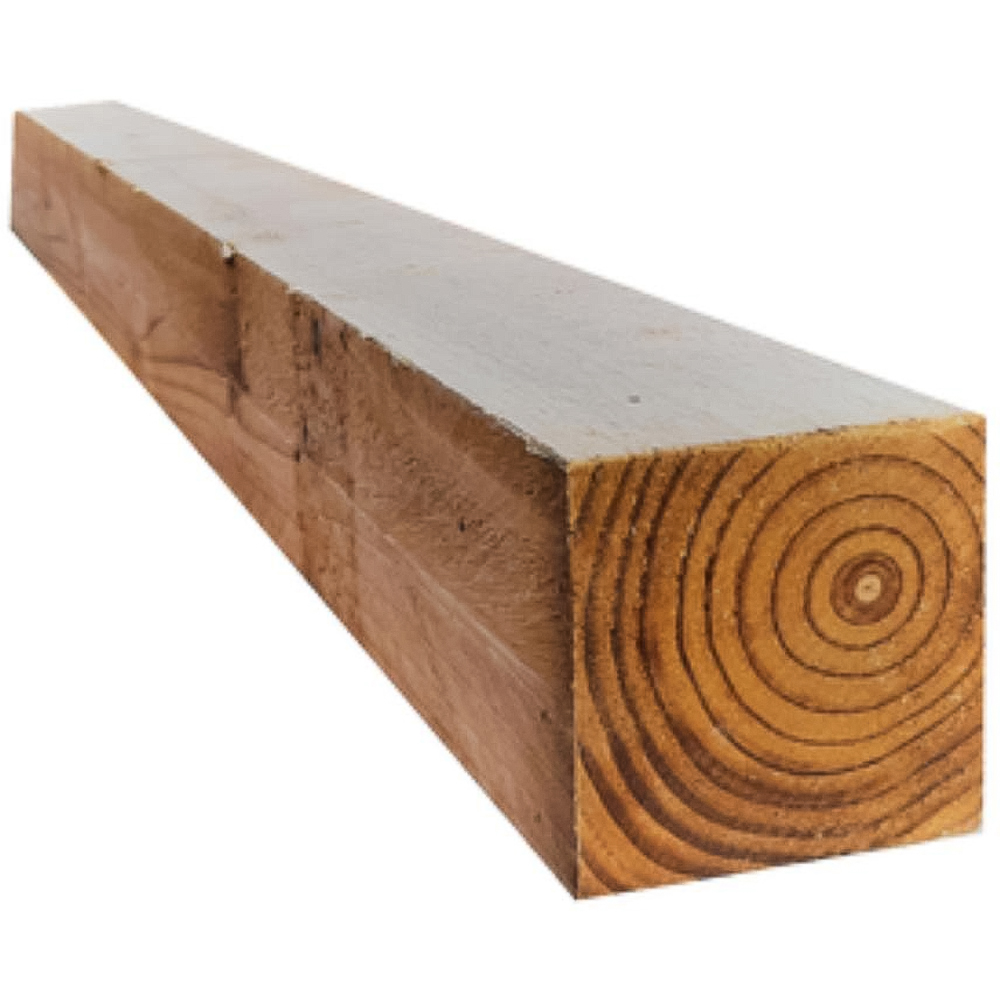 Snowdon Timber 3 x 3 inch Pressure Treated Garden Fence Post 1.8m x 75mm 10 Pack Image 1