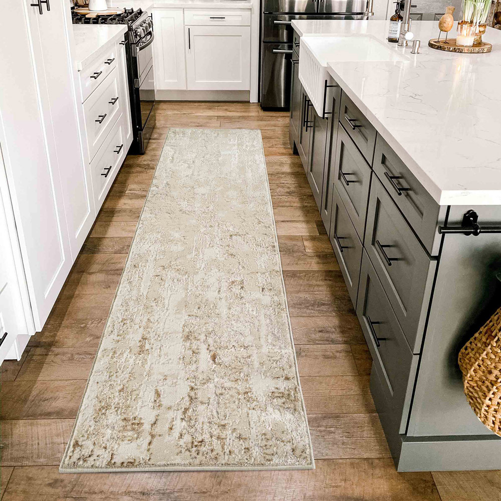 Desire Rugs Styrus Beige Abstract Rug 200 x 290cm Image 4