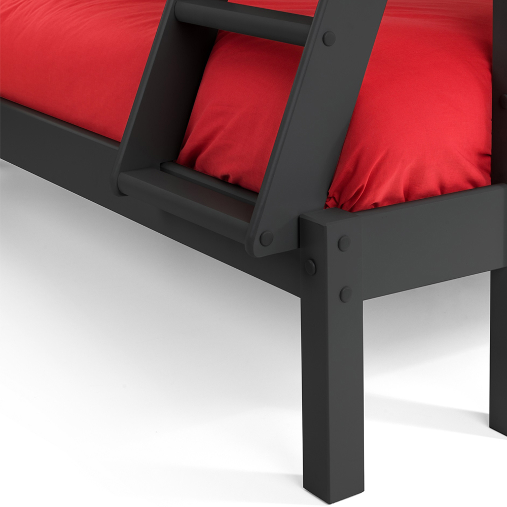 Julian Bowen Merlin Anthracite Sleeper Bunk Bed Image 7
