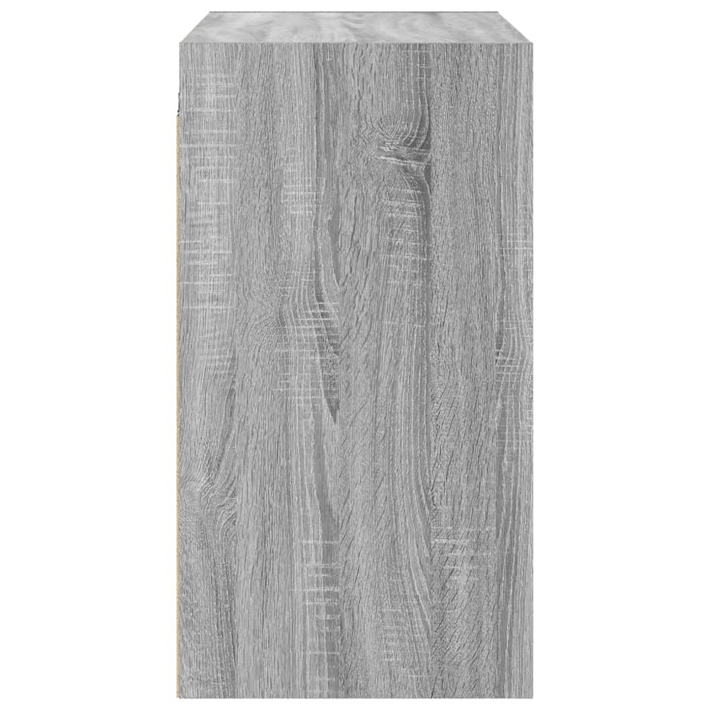vidaXL 2 Door Grey Sonoma Oak Wall Cabinet Image 7