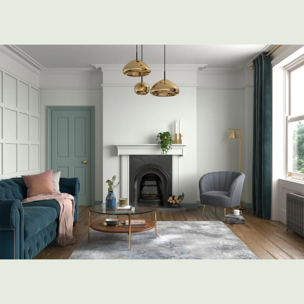 Dulux Heritage Walls and Ceilings Fennel White Velvet Matt Emulsion Paint 5L Image 4