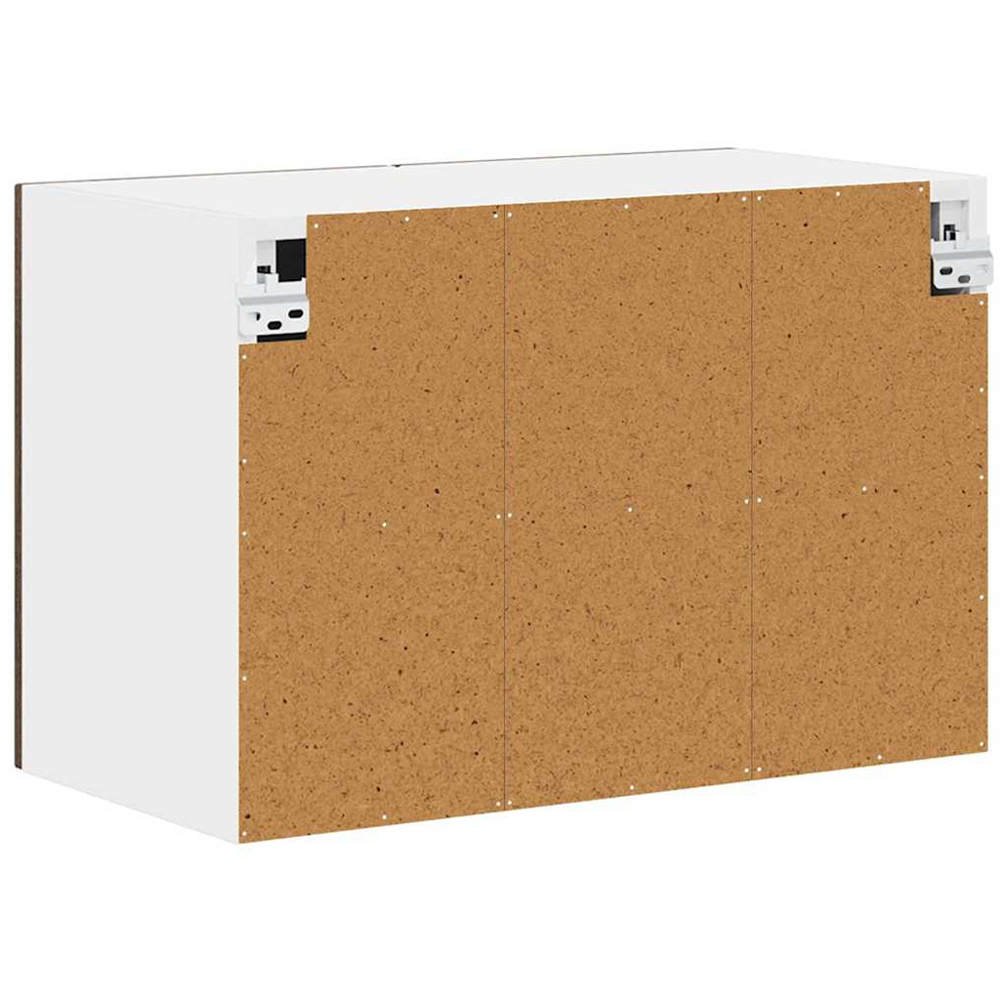 vidaXL Kalmar 2 Door Brown Oak Wall Kitchen Cabinet Image 8