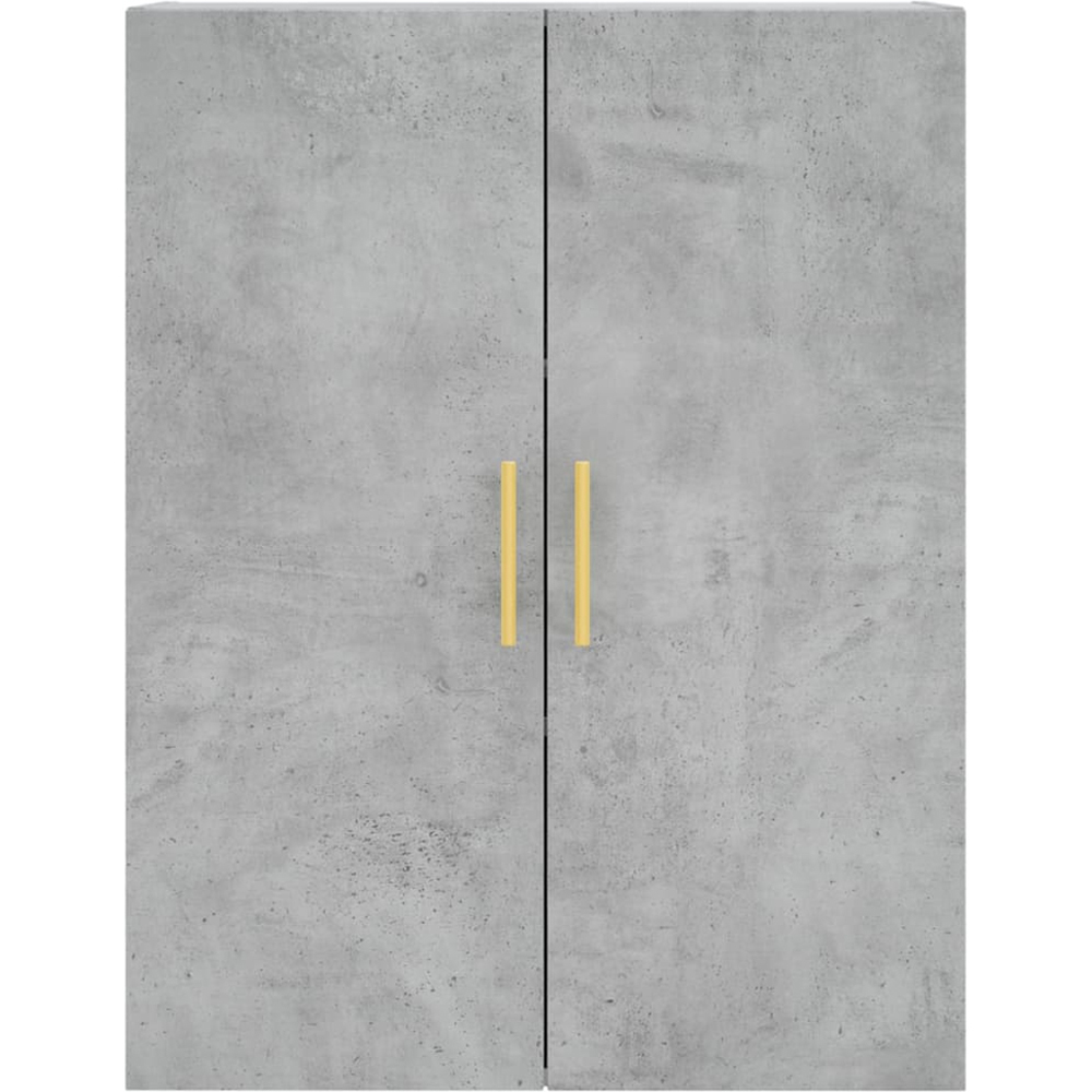 vidaXL 2 Door Concrete Grey Wall Mounted Cabinet Image 5