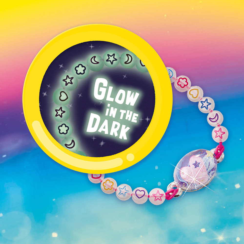 SES Creative Galaxy Glow In The Dark Bracelets Kit Image 4