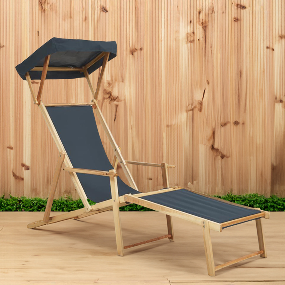 Reclining sun top lounger wilko