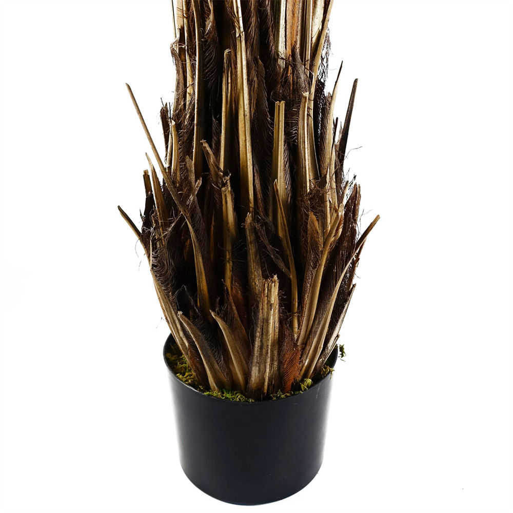 Botanik Cycas Palm Artificial Tree in Pot 4ft Image 4