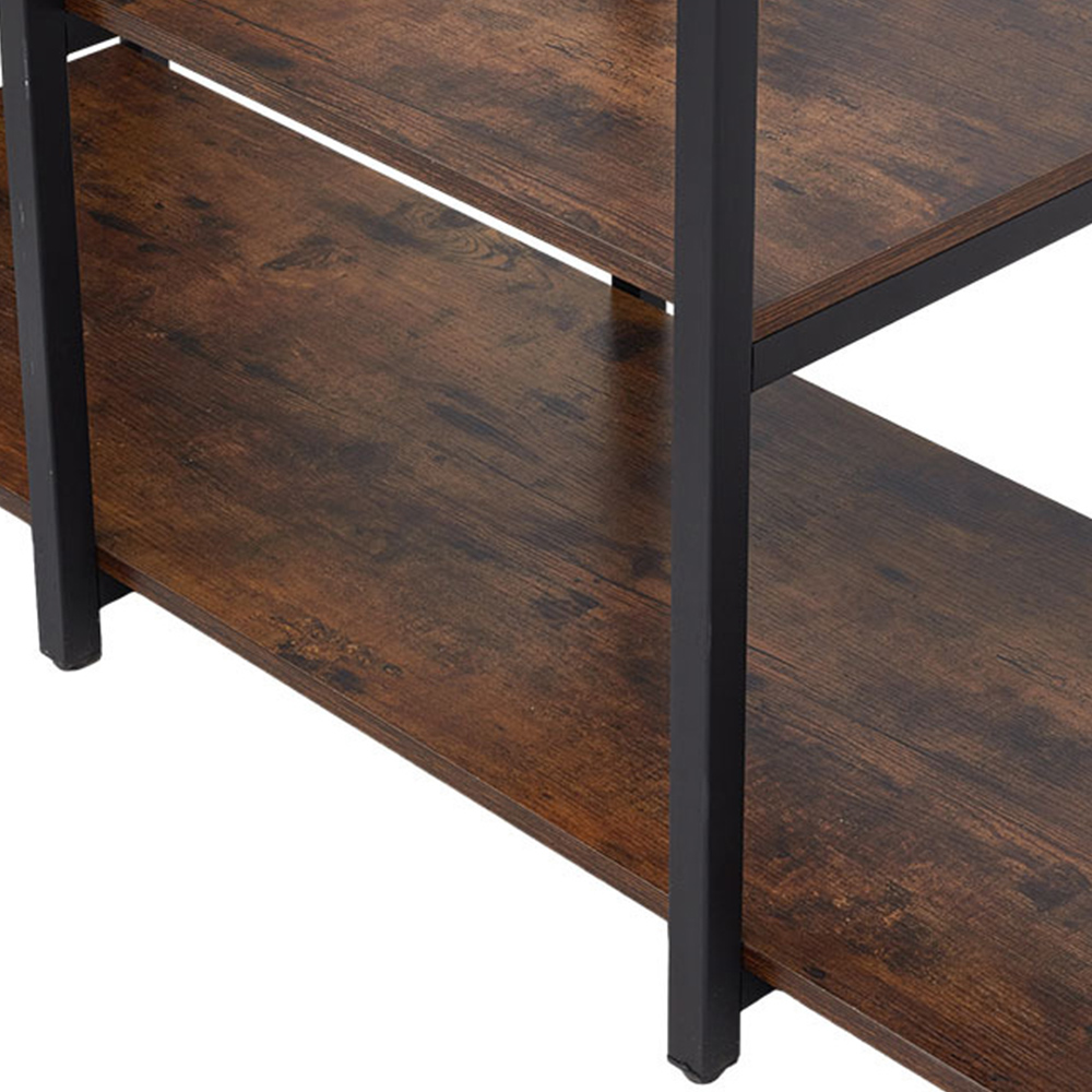 H&O Direct 5 Shelf Freestanding Open Clothing Rack Image 4