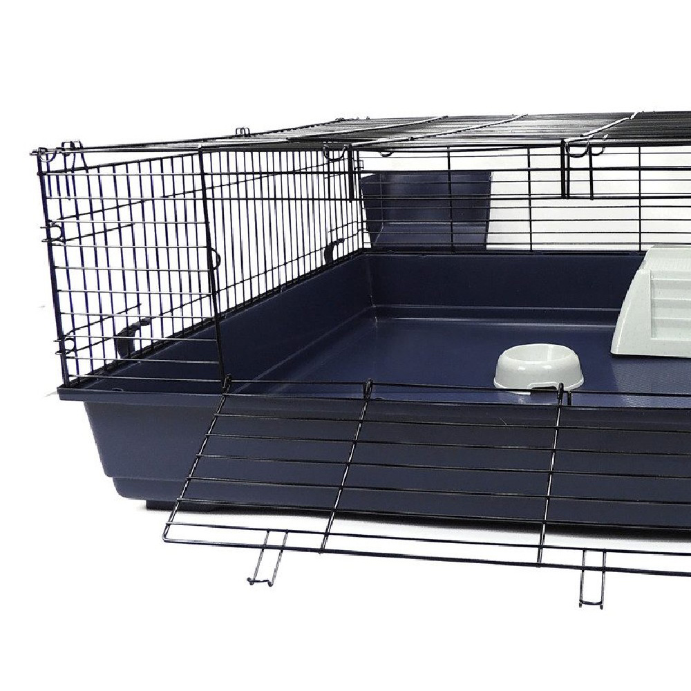 Little Friends Black Metal Small Animal Cage Image 2