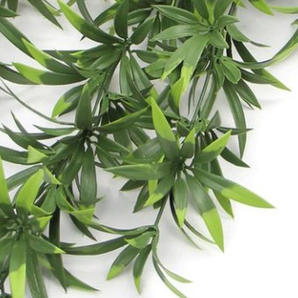 Leaf Fronded Thyme Hanging Artificial Plant 2ft Image 3