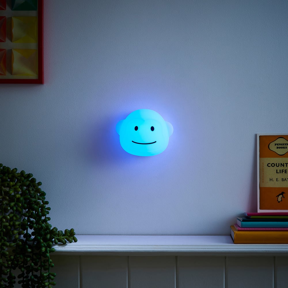 Glow Colour Changing Millie Monkey LED Silicone Night Wall Light Image 8