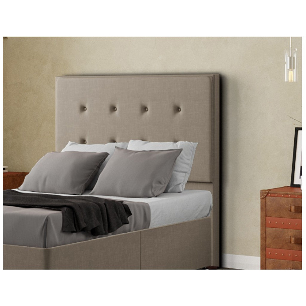 Eleganza Darlington Super King Size Mink Malham Weave Floor Standing Headboard Image 4