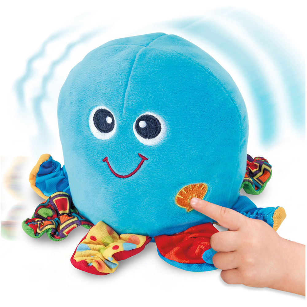 Winfun Shake N Dance Pals Blue Octopus Interactive Dancing Plush Toy Image 3