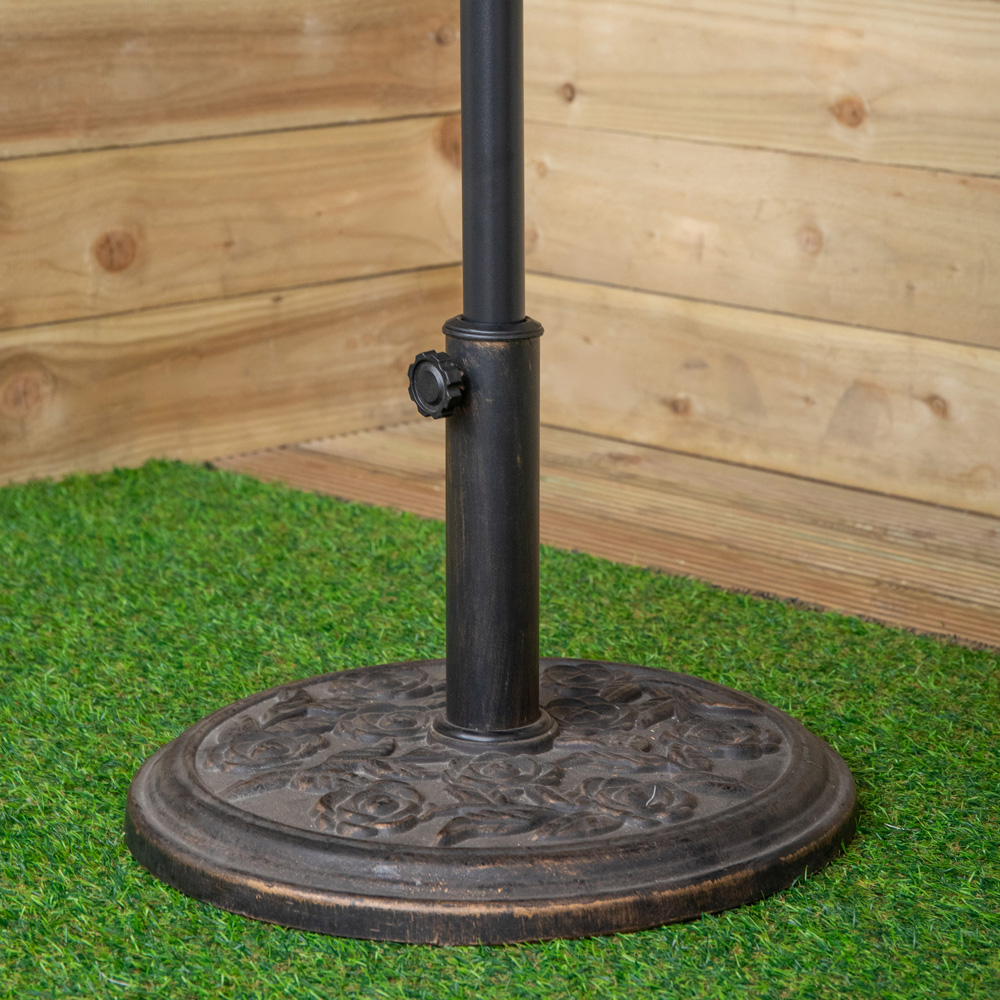 Samuel Alexander Havana Blue Crank Handle Garden Parasol 2.7m Image 9