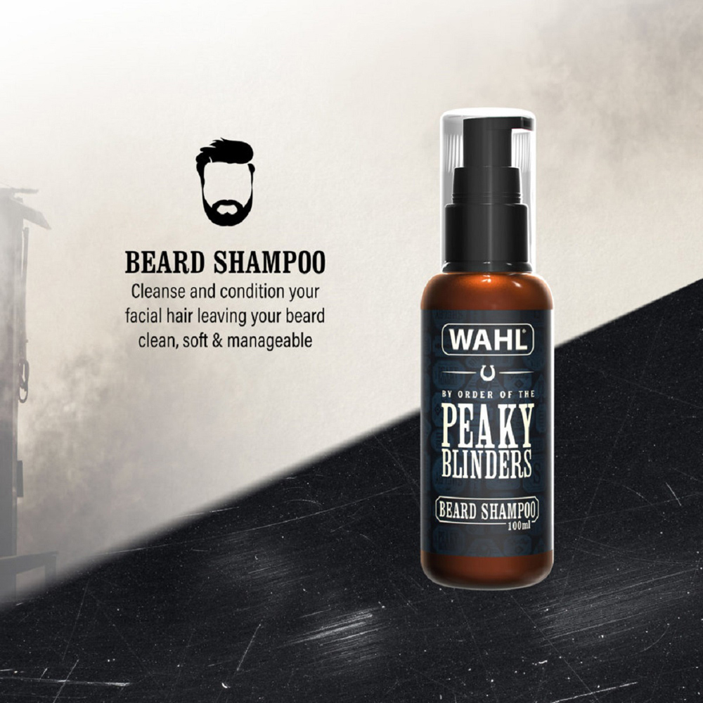 Wahl Peaky Blinders Beard Trimmer Gift Set Image 2