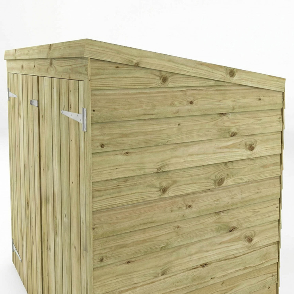 Mercia 3 x 5ft Double Door Overlap Pent Tool Storage Shed Image 5