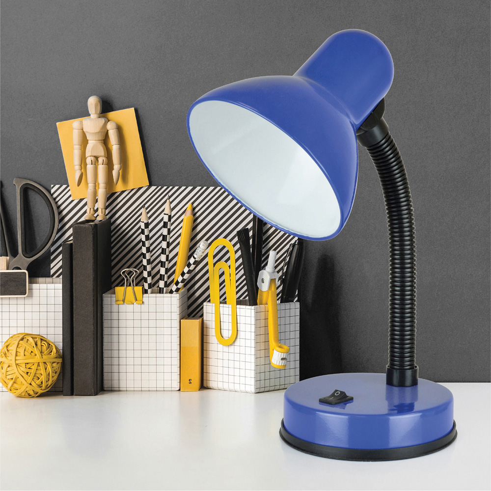 Llyotron Flexi Midnight Blue Desk Lamp Image 2