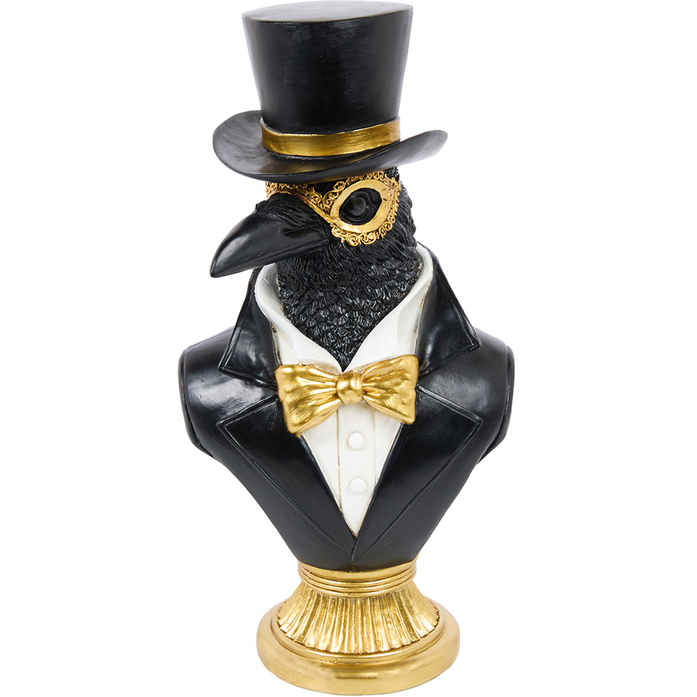 Hallowen Crow Head Ornament Image 4