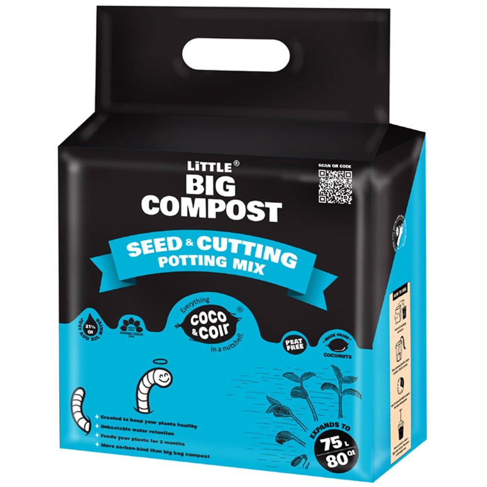 Coco & Coir Little Big Compost Seed and Cutting Compost 75L Image 1