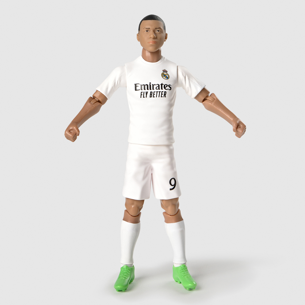 Banbo Mbappe Real Madrid Fully Articulated Football Figurine Image 4