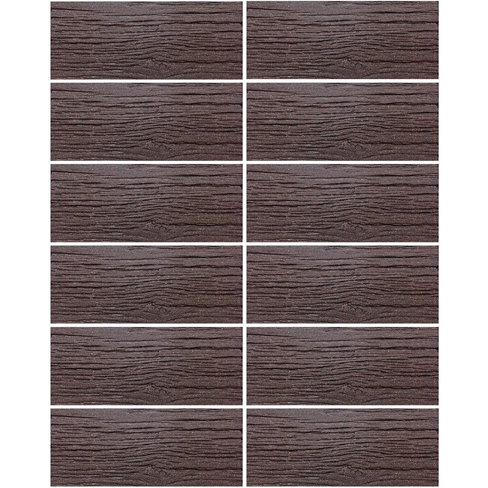 Primeur 25 x 6cm Railroad Earth Stepping Stone 12 Pack Image 1