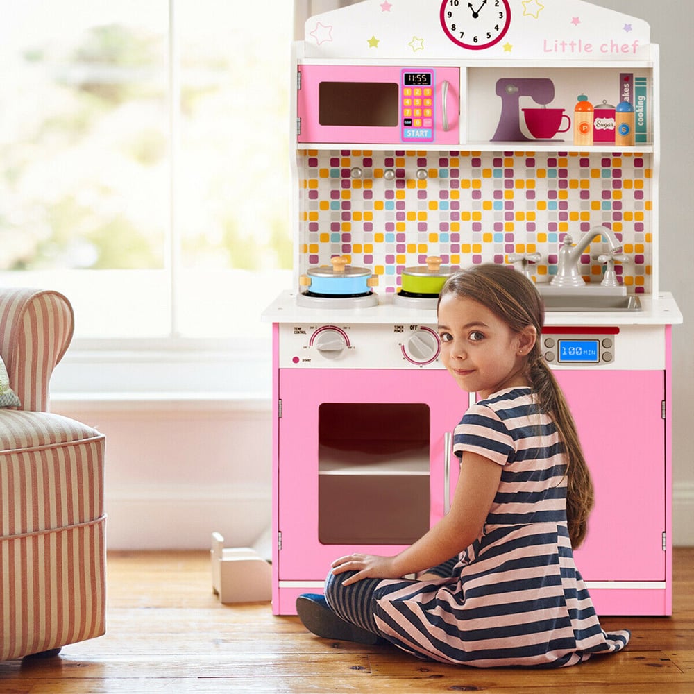 Costway Kids Cooking Pretend Play Toy Set Image 4