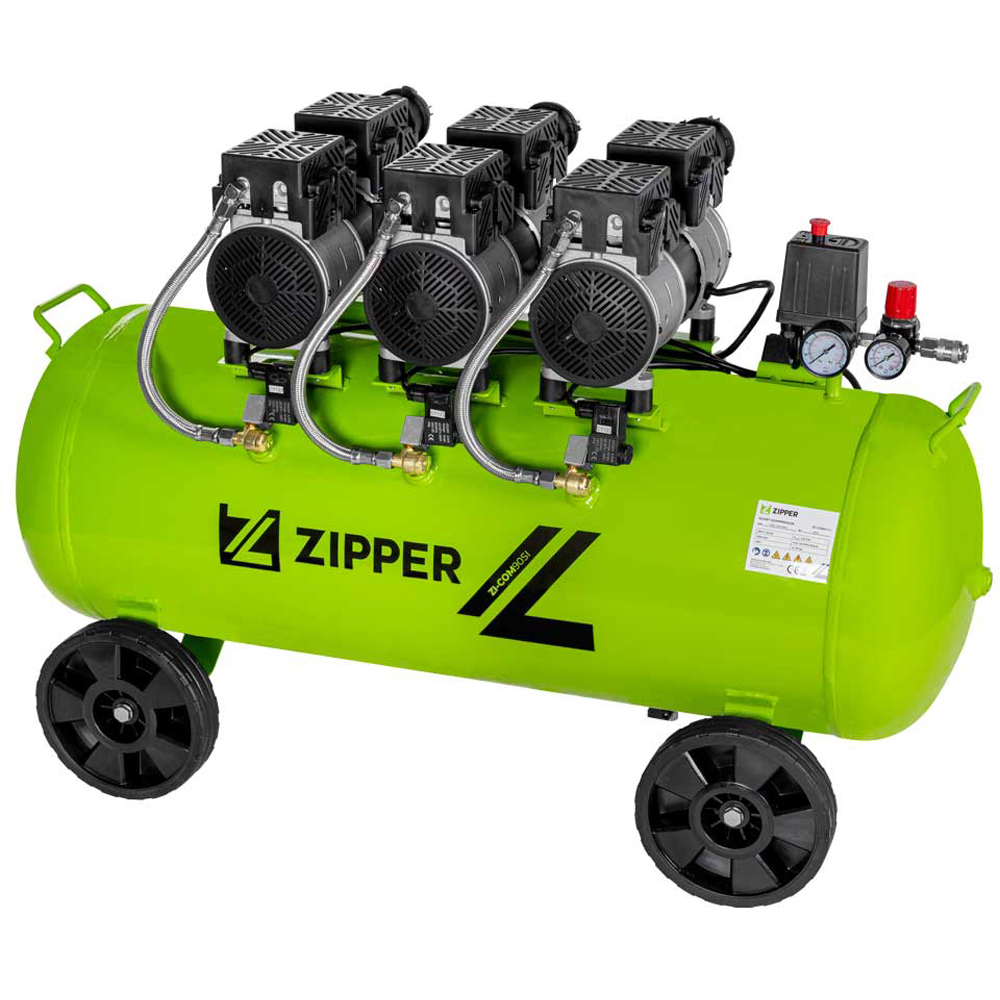 Zipper ZI-COM90SI 230V Silent Air Compressor 90L Image 3