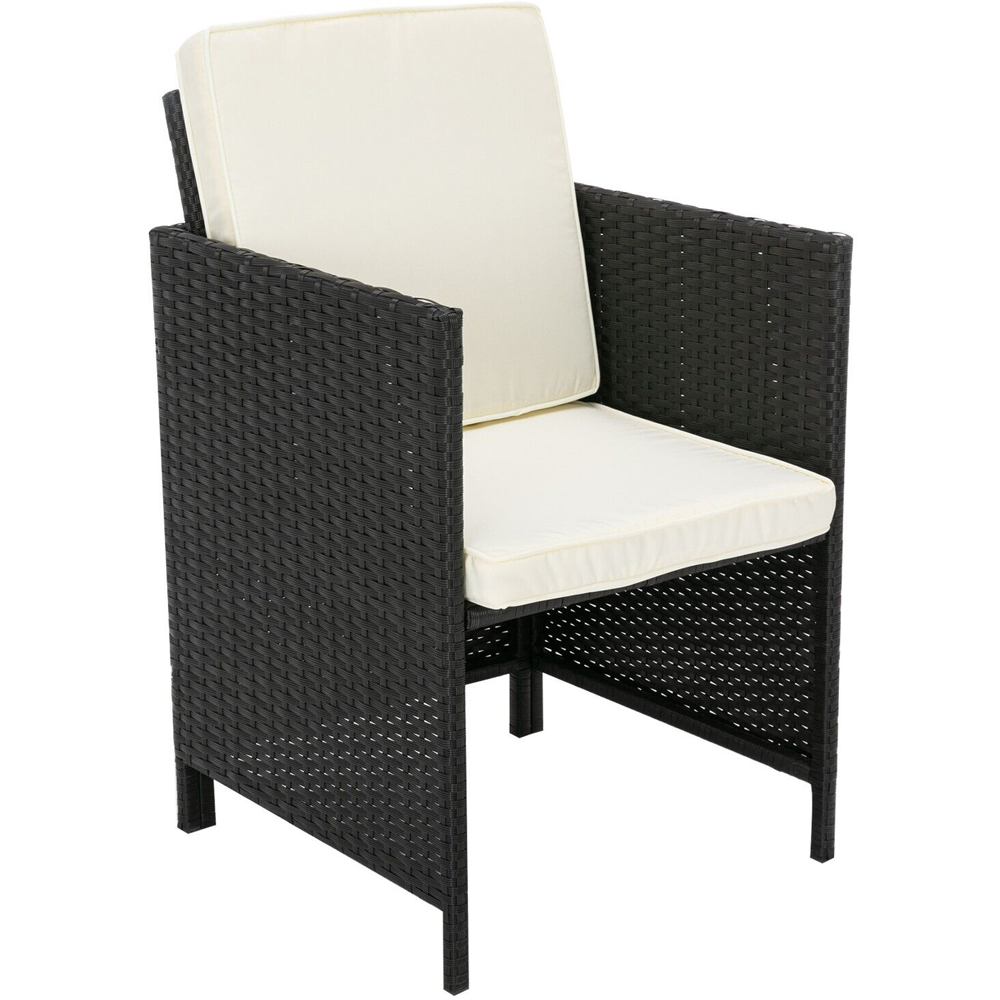 Cuba 8 Seater Black Rattan Outdoor Dining Set Image 4