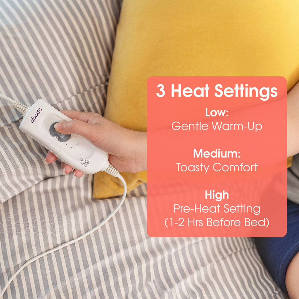 Abode AEDB2002 Double Electric Underblanket 140 x 150cm Image 5